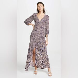 Yigal Azrouel Falling League Printed twill Dress NWT